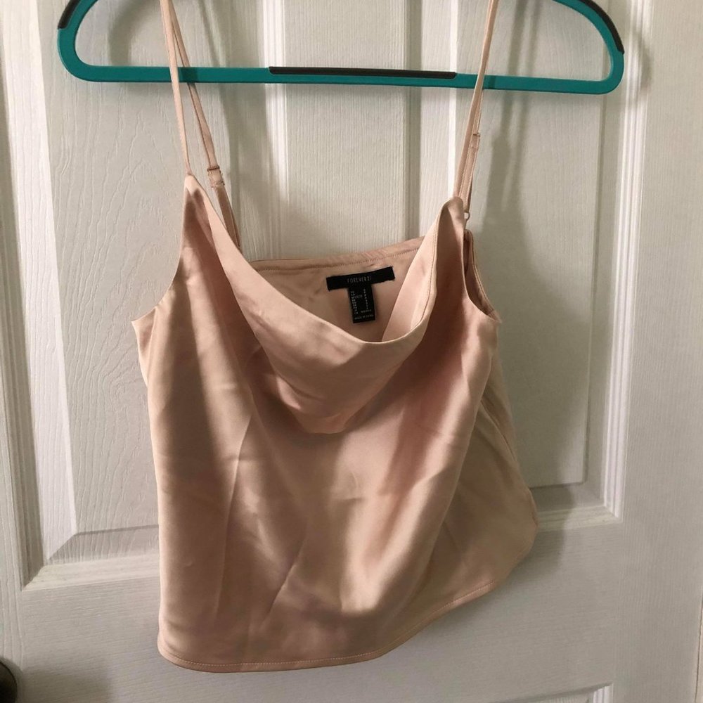 Cowl neck tank